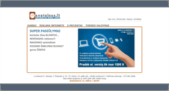 Desktop Screenshot of e-svetaines.lt